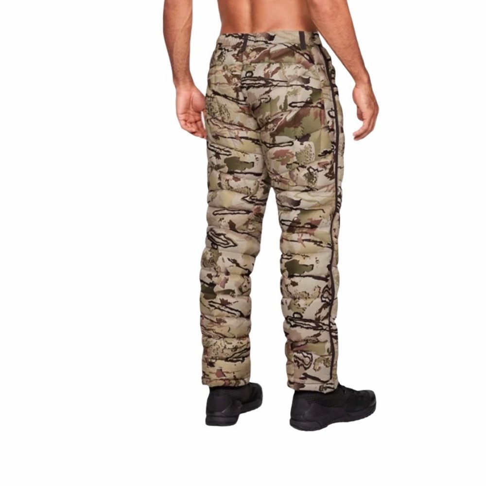 Under Armour Field Hunting Pants Black / Camo Men's 1313212 999 - Picture 4 of 7